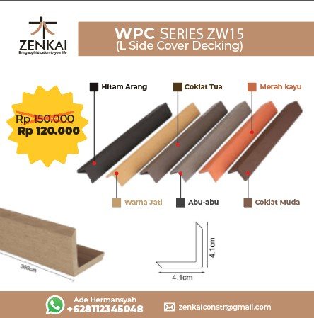 WPC Series ZW 15 (L Side Cover Decking)